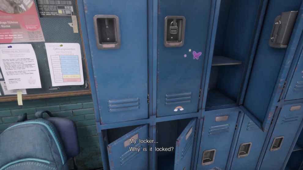 anita's locker in silent hill: the short message