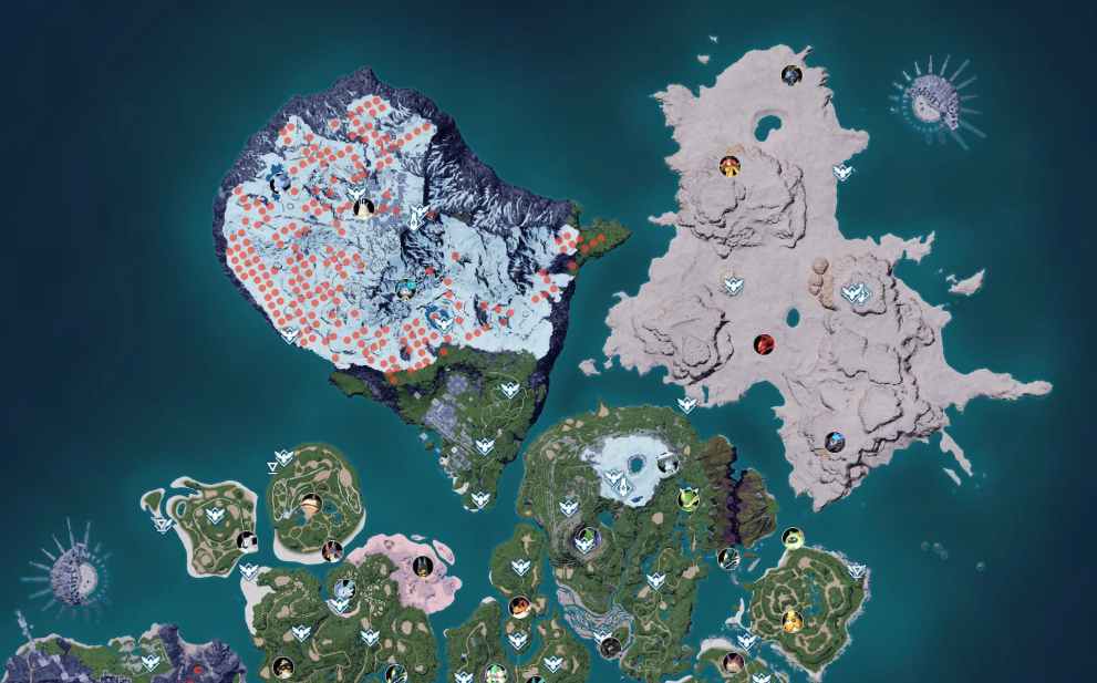 palworld maraith map