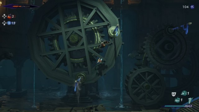 Water wheel puzzle in Prince of Persia: The Lost Crown