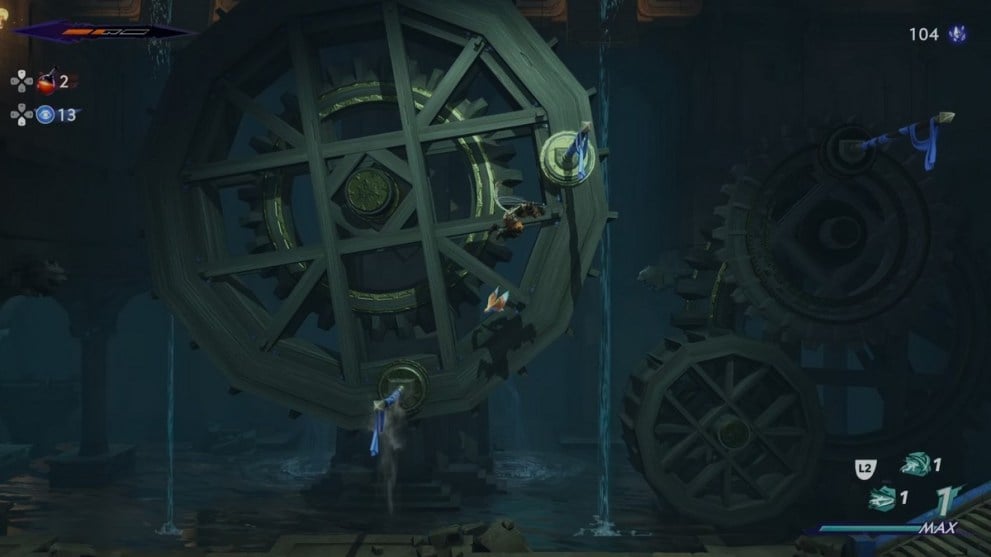 Prince of Persia: The Lost Crown Water Wheel Puzzle Lower City