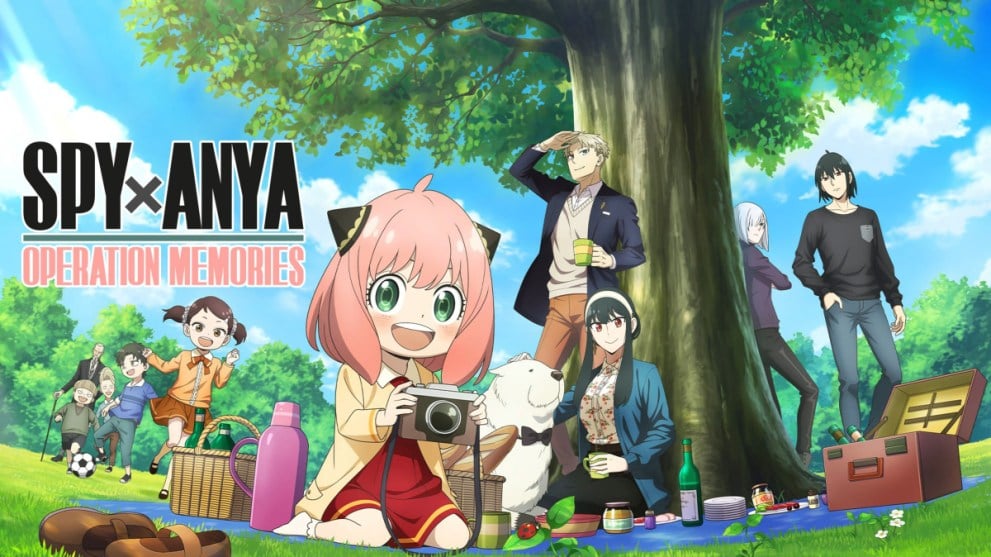 Anya Looking at Camera During Picnic in Spy x Anya Operation Memory Key art