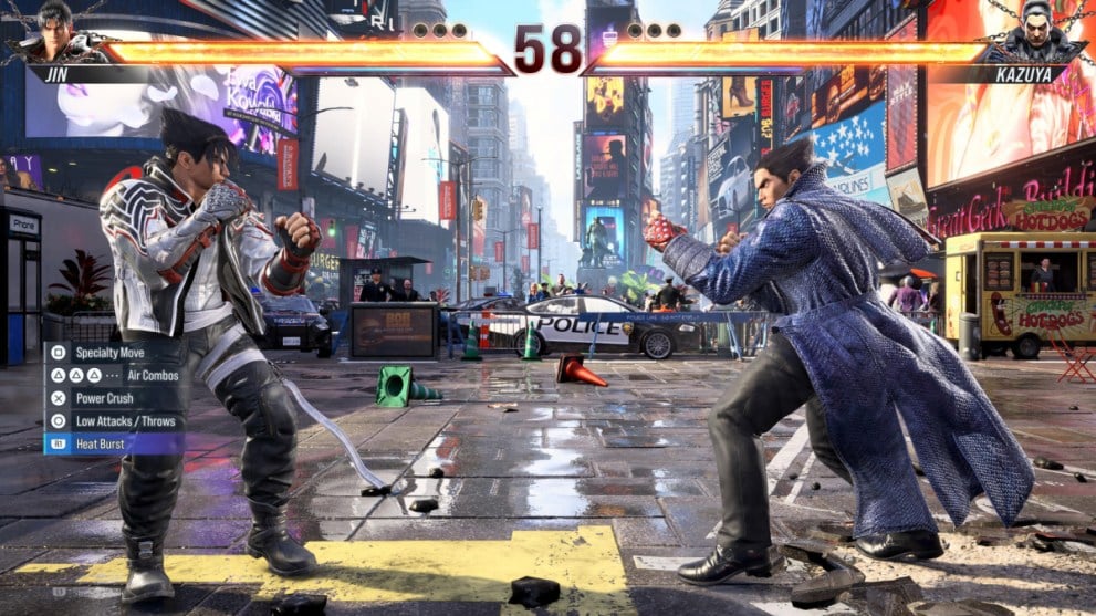 View of Special Style Controls in Tekken 8