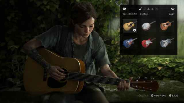 free play guitar mode in the last of us part ii