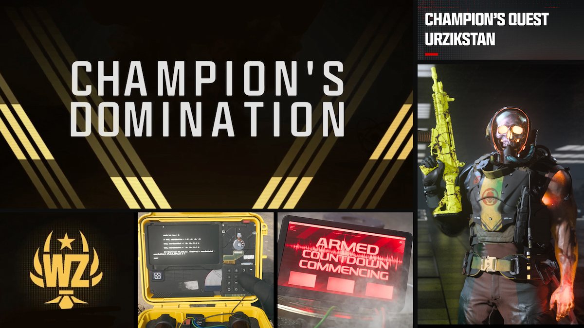 Warzone Champion's Quest Rewards