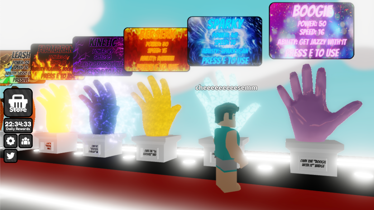 boogie glove roblox slap battles