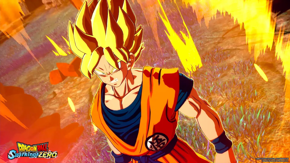 Goku in Dragon Ball Sparking Zero
