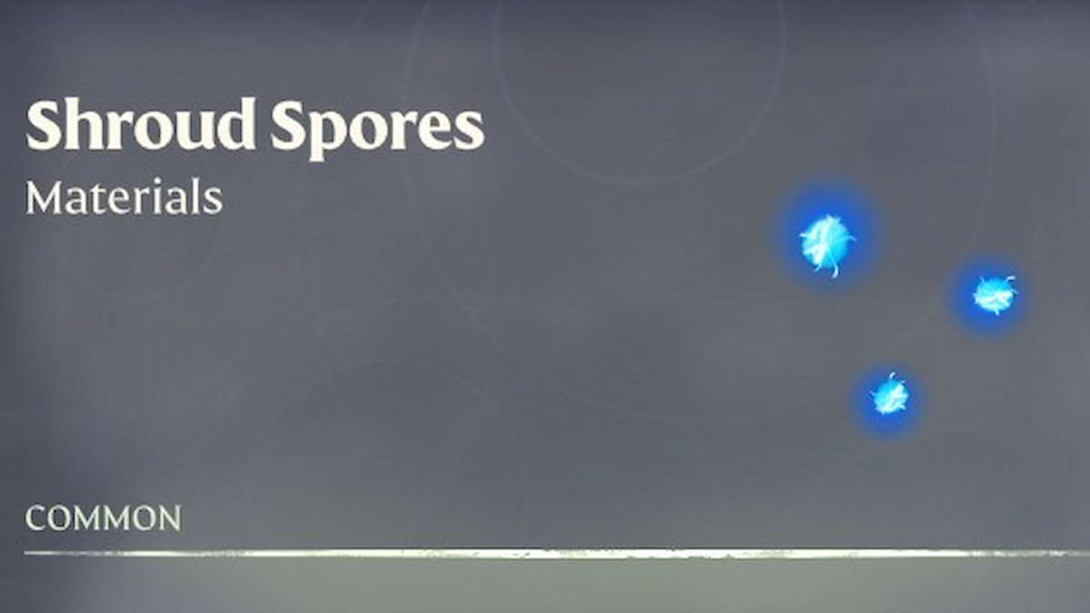 Enshrouded how to get and use Shroud Spores