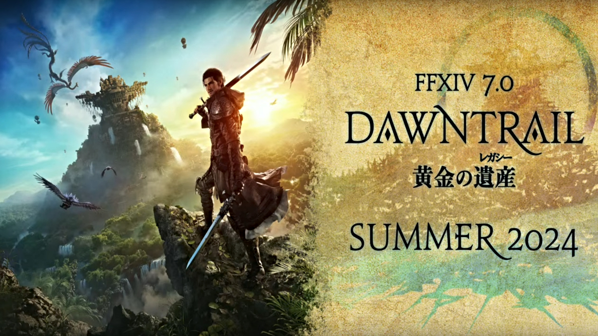 The Largest Takeaways For FFXIV Dawntrail From JP Fanfest SJGaming   Ffxiv Dawntrail Release Slide 