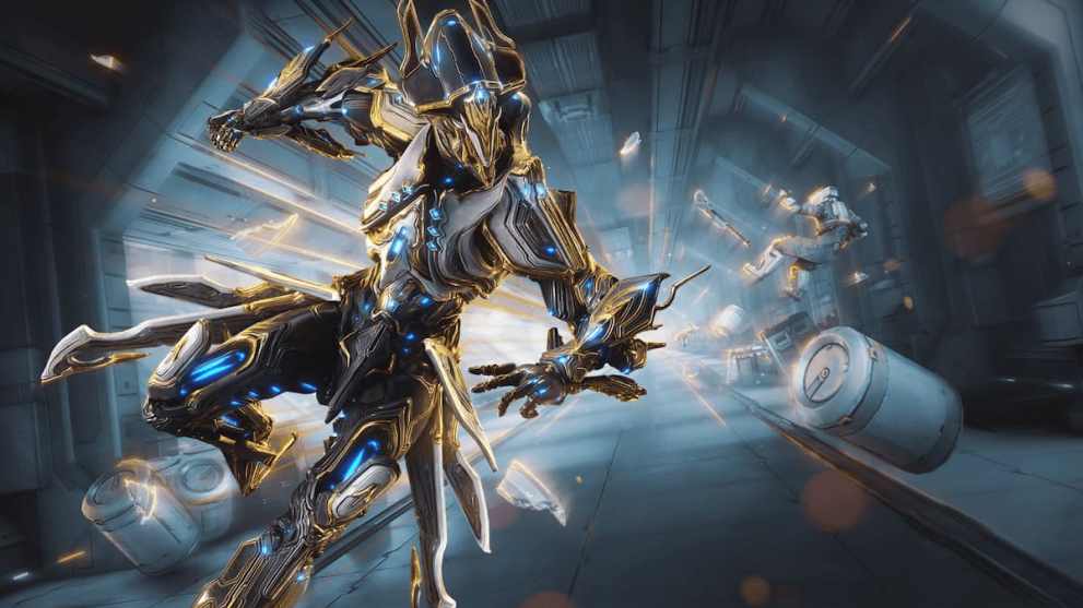 Gauss Prime skin in Warframe