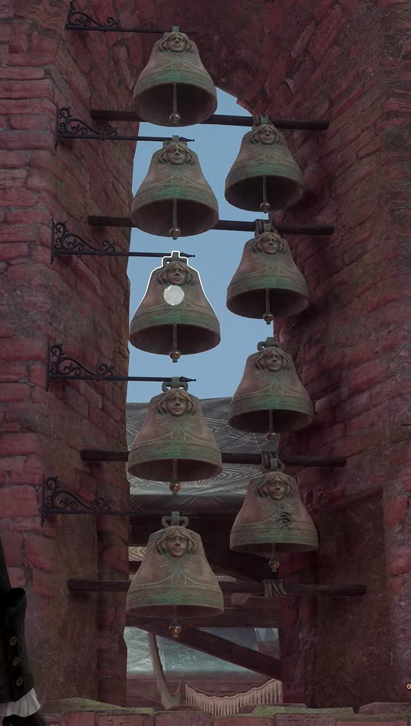 Musical Bells in Hogwarts Legacy.