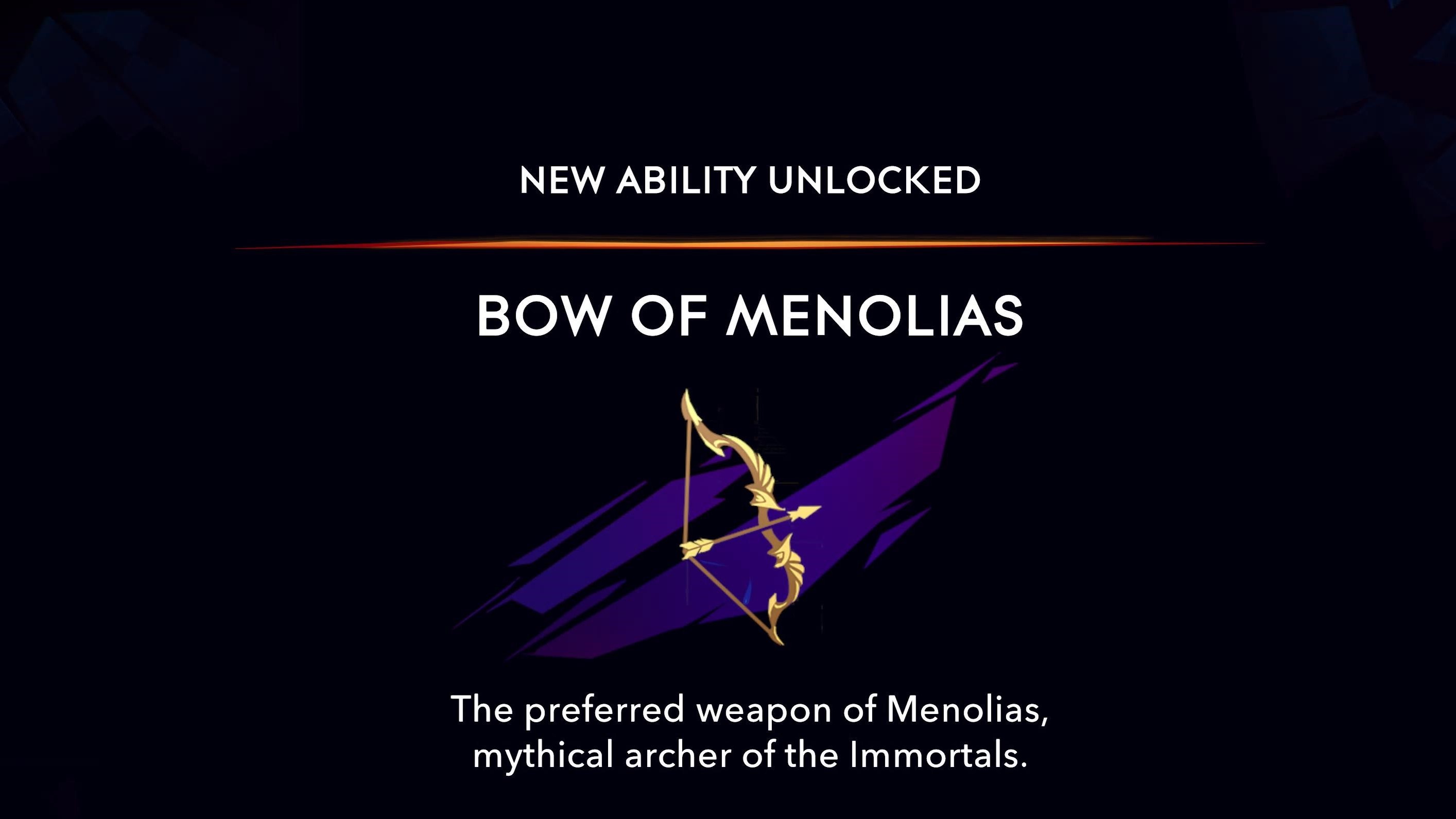 Bow of Menolias in Prince of Persia: The Lost Crown