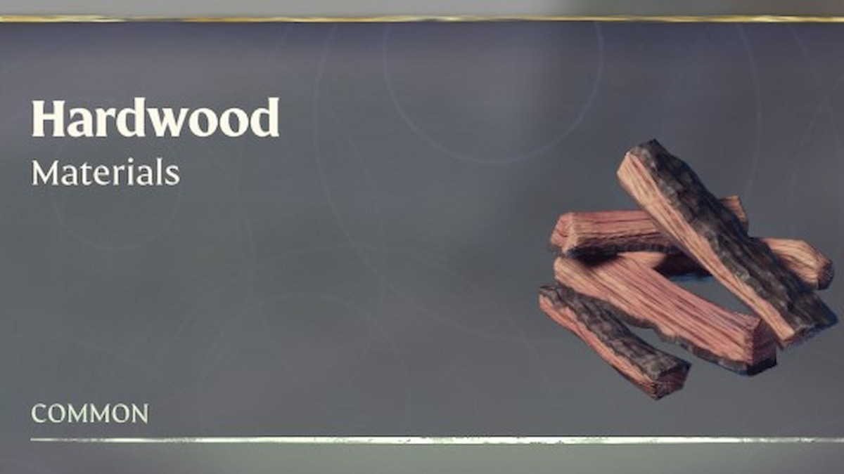 Hardwood in inventory in Enshrouded