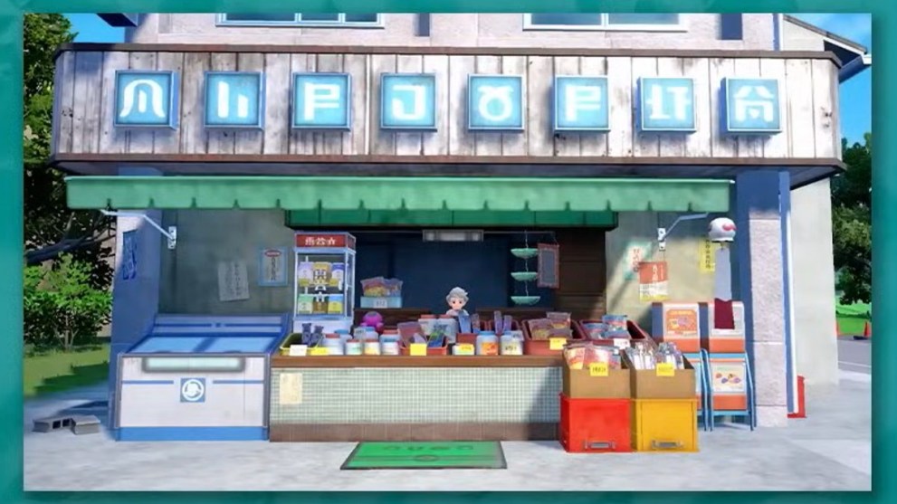 Peachy's stall in Pokemon Epilogue DLC