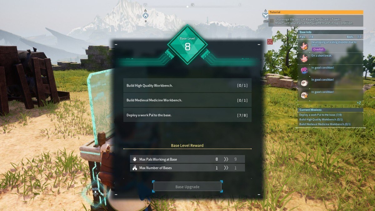 Base Level Palworld How to Upgrade Your Base in Palworld - Twinfinite