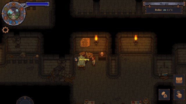 in the morgue graveyard keeper