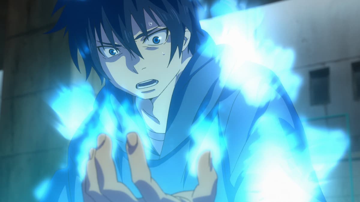 Rin Okumura in Blue Exorcist