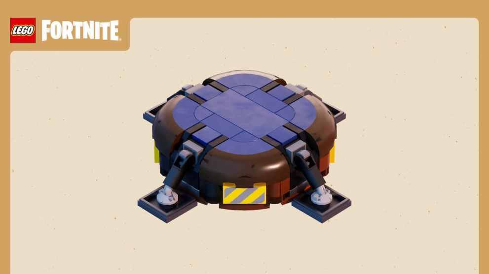 Launch Pad in LEGO Fortnite.