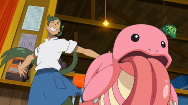 Lickitung from the Pokemon anime