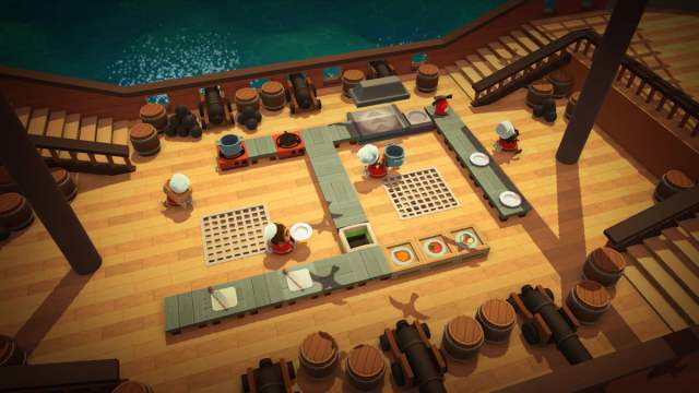 Overcooked 1 and 2 couch co-op game