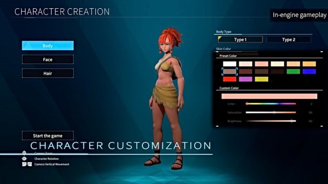 Palworld what is the character customizer
