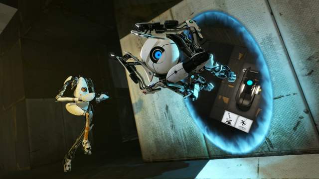 Portal 2 couch co-op game