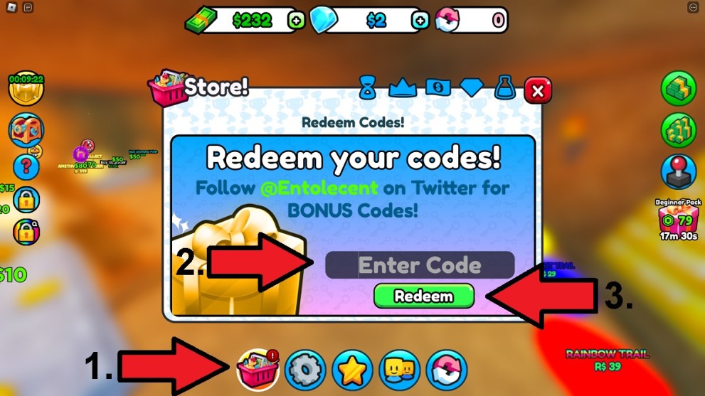 roblox code redemption window in mega pyramid tycoon