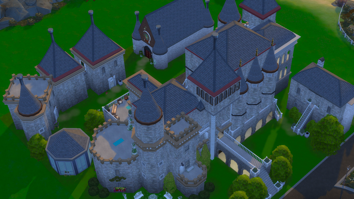 sims 4 castle feature
