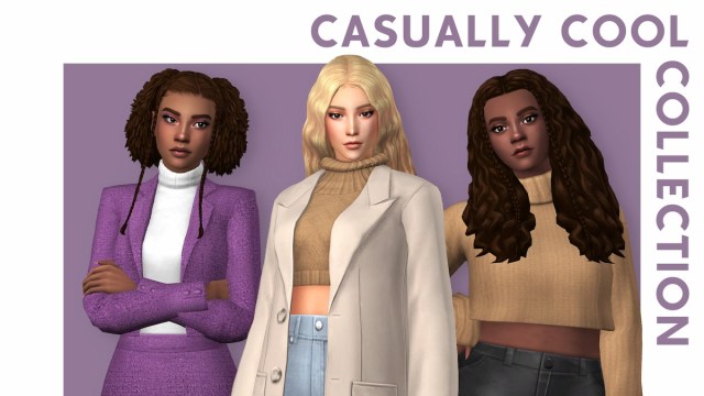 Casually Cool Collection Sims 4 Mod