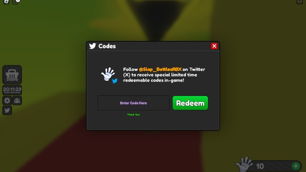 Roblox Slap Battles Codes (January 2025) - Twinfinite