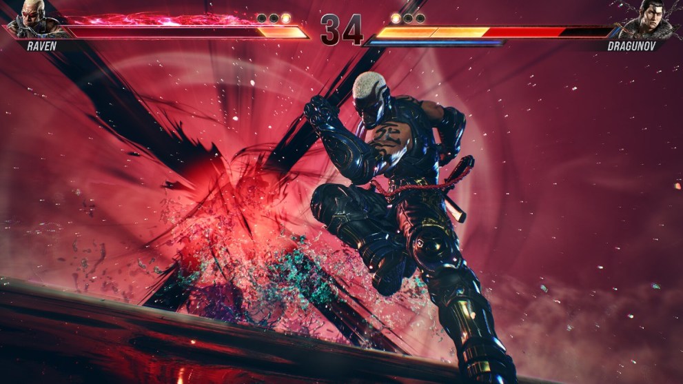 A fight in progress in Tekken 8.
