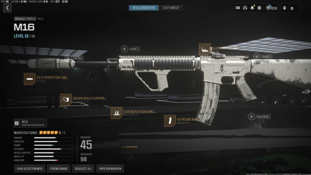 M16 Loadout for Warzone 