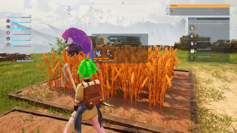 wheat plantation palworld growing