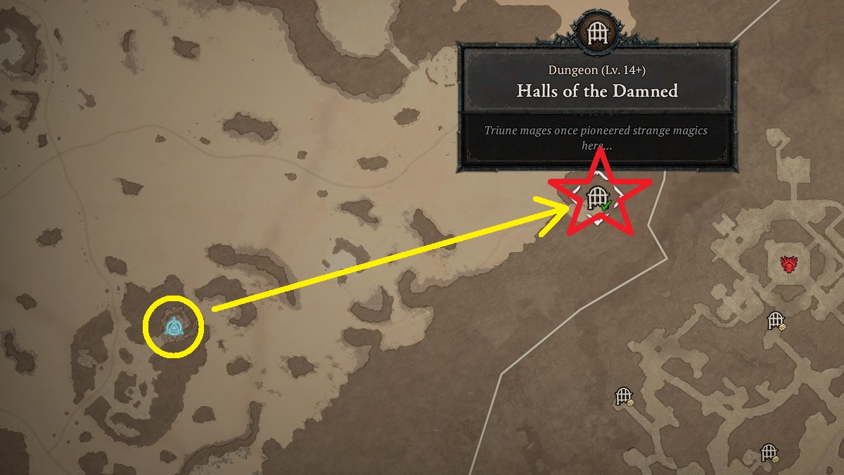 How To Unlock The Aspect Of Disobedience In Diablo 4 Twinfinite   Where To Find Halls Of The Damned In Diablo 4 