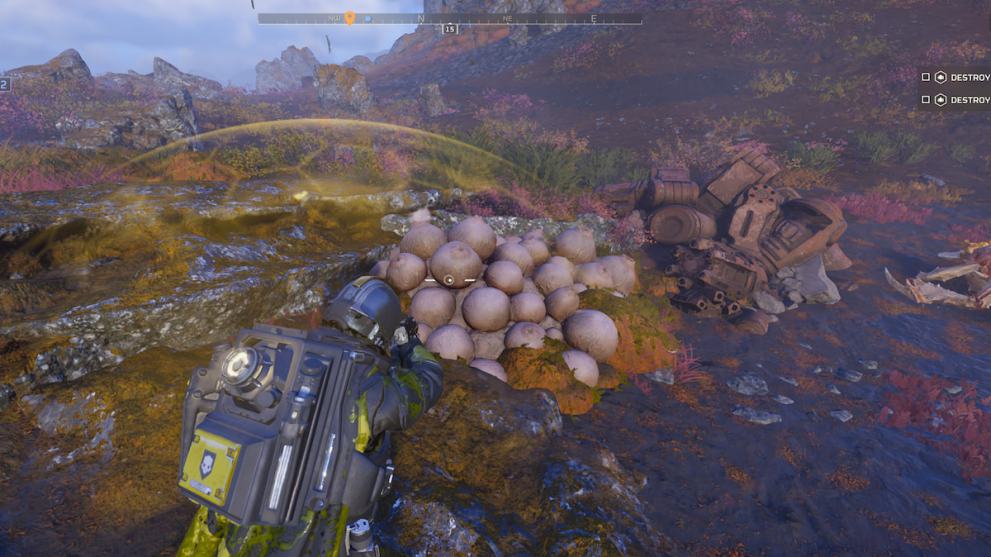 Spores in Helldivers 2