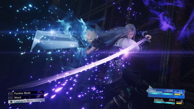 Cloud and Sephiroth Teaming up for Synergy Ability