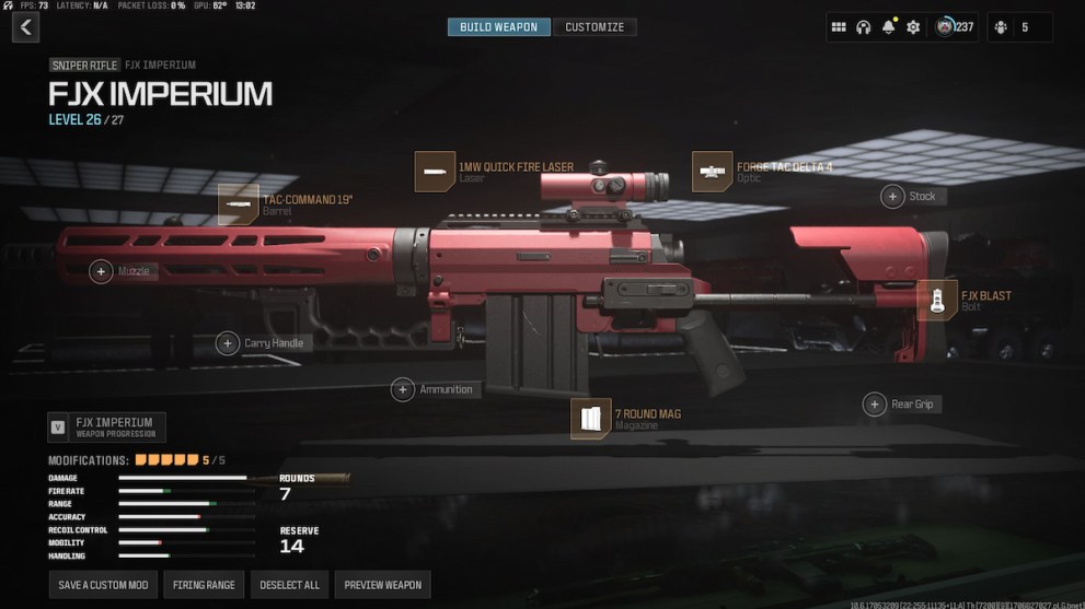 Best FJX Imperium (Intervention) Loadout in Warzone and Modern Warfare