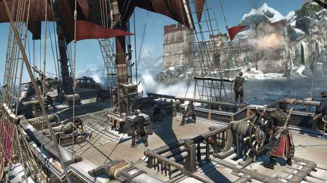 Stearing a Ship in Assassin's Creed Rogue Remastered