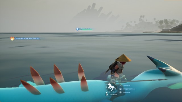 Surfent the slowest swimming mount in Palworld