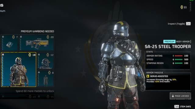 Best armor in Helldivers 2