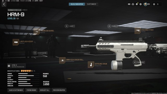 HRM-9 Loadout in Warzone