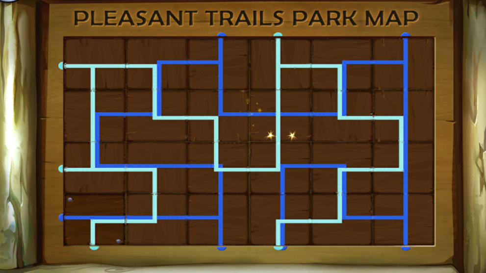 ae mysteries park puzzle tiles