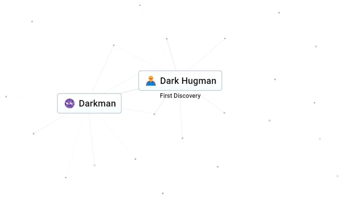 Dark Hugman first discovery in Infinite Craft.