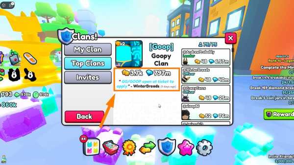 How to Join a Clan in Pet Sim 99 - Twinfinite