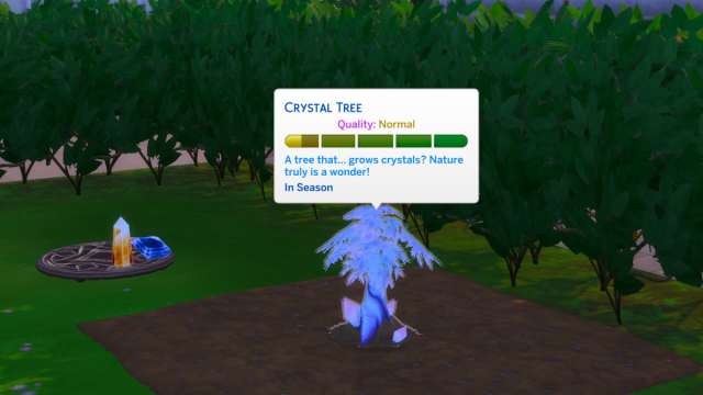 crystal tree in the sims 4