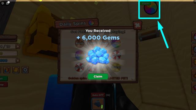 Treasure Hunt Simulator 2 daily play time rewards