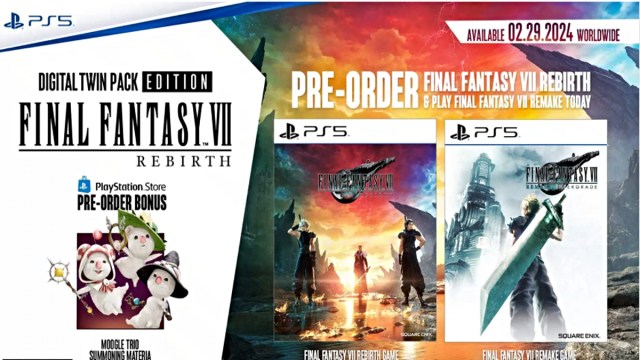 Final Fantasy VII Rebirth qu'est-ce que l'édition Twin Pack Deluxe