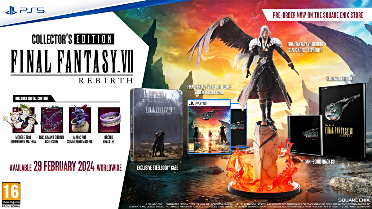 FFVII Rebirth - All Game Editions & Preorder Bonuses - Twinfinite