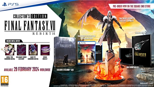 Final Fantasy VII Rebirth quelle est l'édition collector