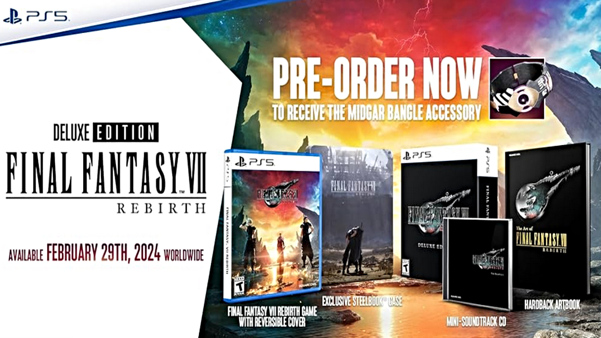 FFVII Rebirth - All Game Editions & Preorder Bonuses - Twinfinite