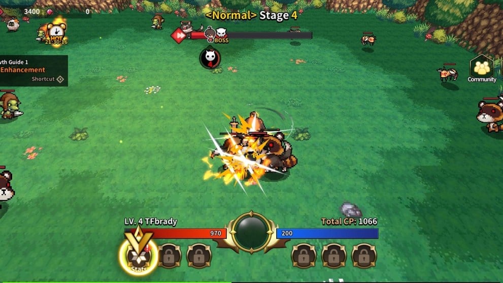 gameplay of demon idle rise of a legend